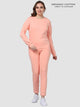 Light Peach Relaxed Fit Organic Cotton Co-Ord Set