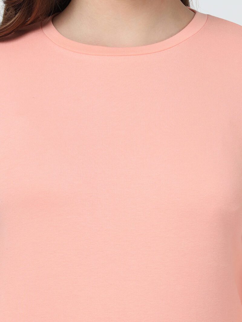 Light Peach Relaxed Fit Organic Cotton Co-Ord Set