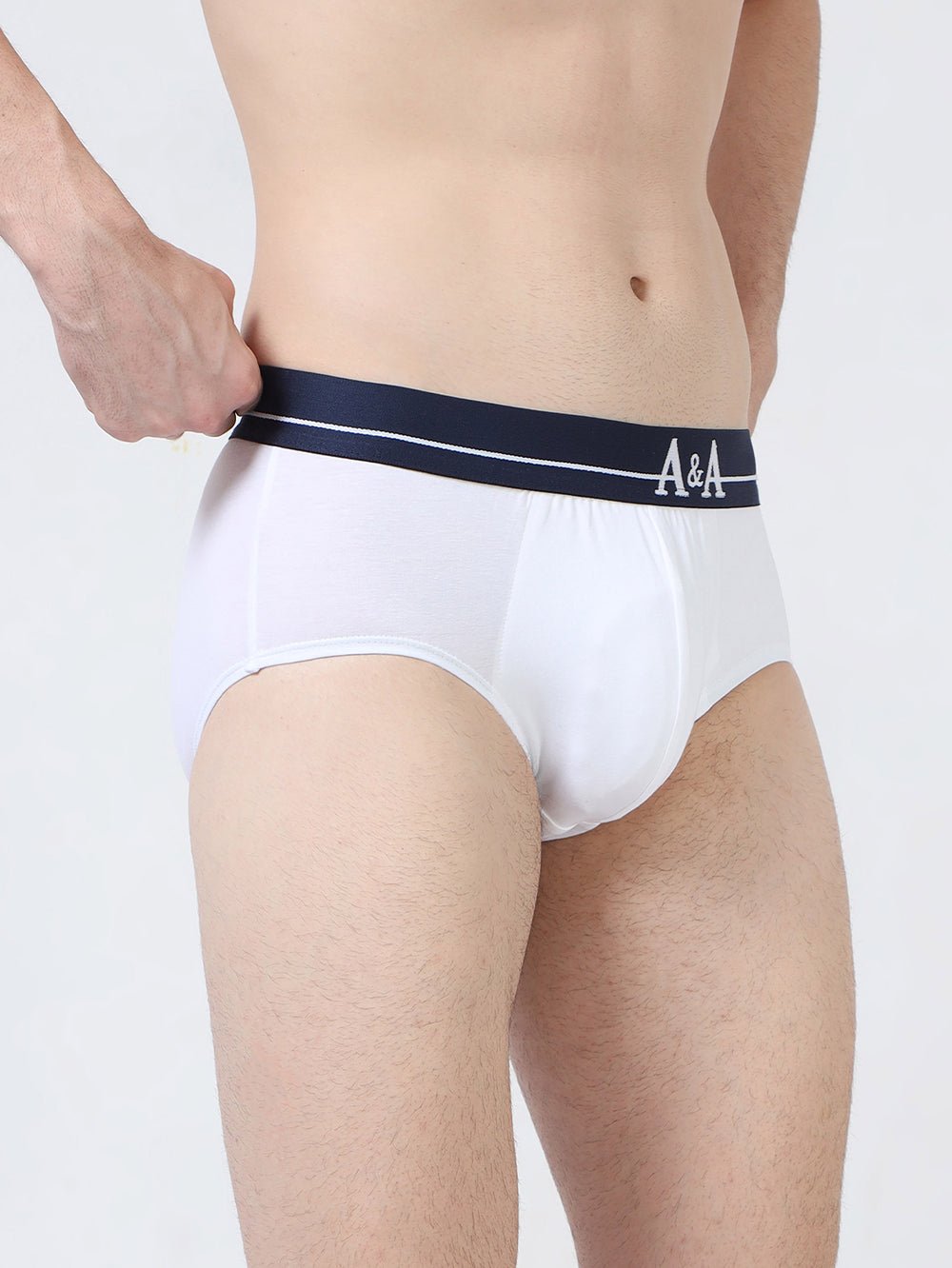 Mens Organic Super soft Cotton Elastane stretch Brief with Ultra soft Waistband