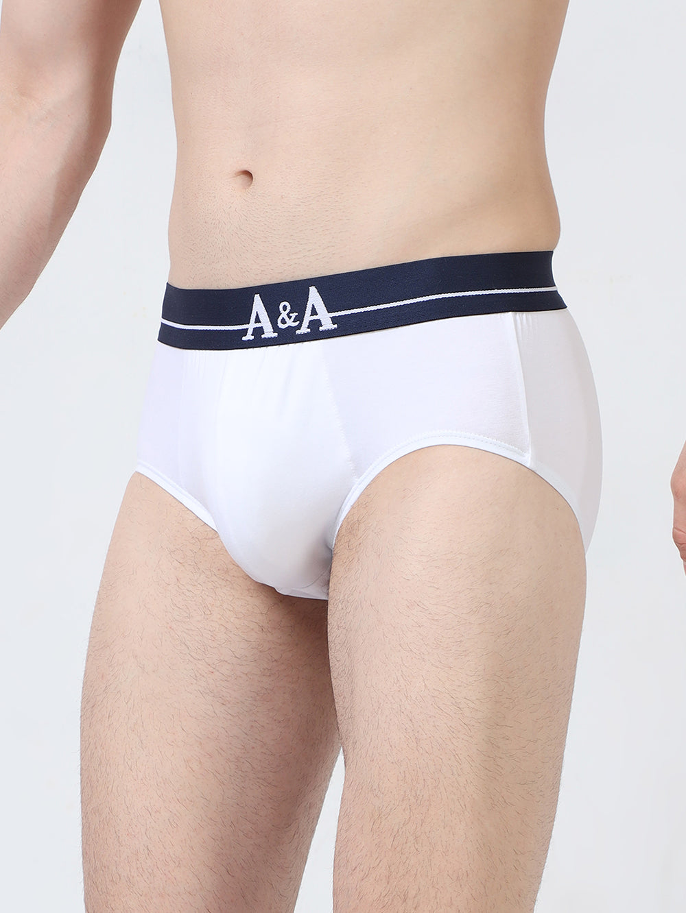 Mens Organic Super soft Cotton Elastane stretch Brief with Ultra soft Waistband