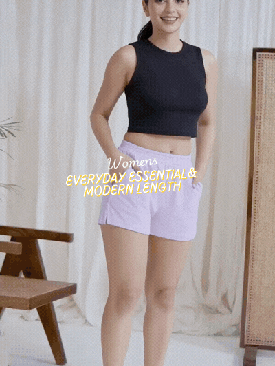 Organic Cotton Short Boxer for Womens - Pack of 3