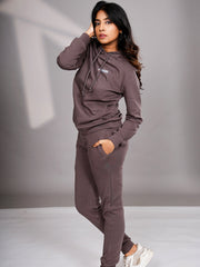 Organic Cotton Womens Jogger - Dark Grey