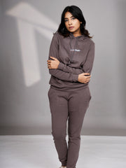 Salaam Soldier Organic Cotton Womens Hoodie - Dark Grey