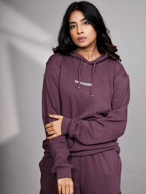 Organic Cotton Luxe Joggers - Wine