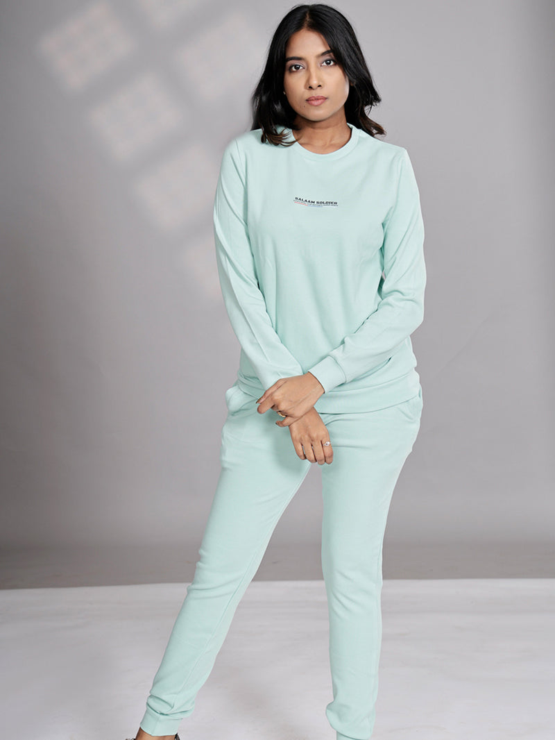Organic Cotton Luxe Joggers - Cameo Green
