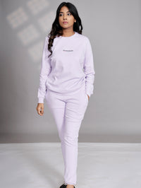 Organic Cotton Luxe Joggers - Orchid Petal
