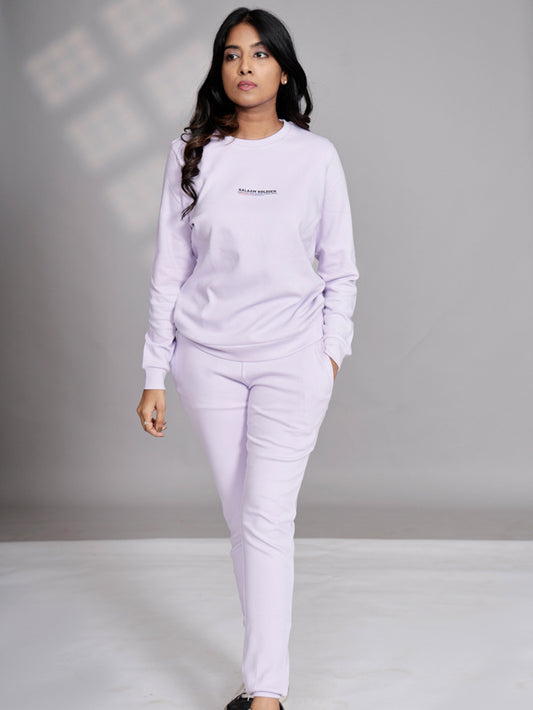 Organic Cotton Luxe Joggers - Orchid Petal