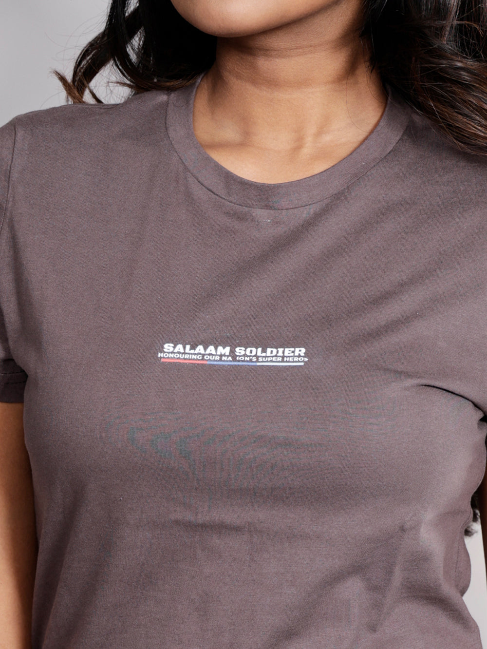 Salaam Soldier Organic Cotton Womens T-shirt